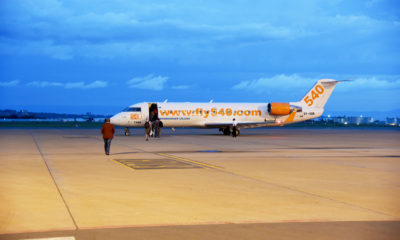 Kenya Airways Passenger Plane at Kisumu International Airport