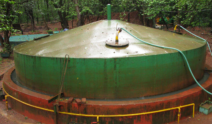 Biogas-Plant