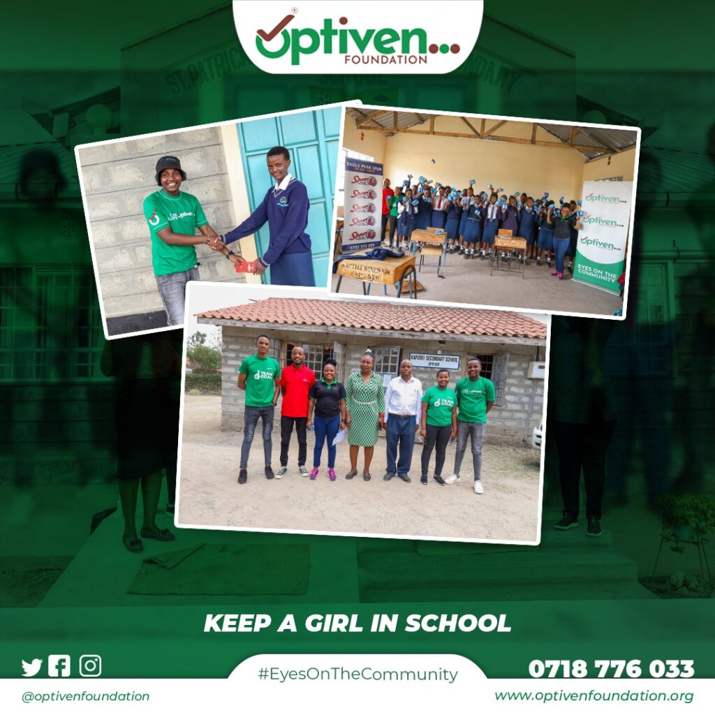 Keep A Girl in School- Optiven Foundation